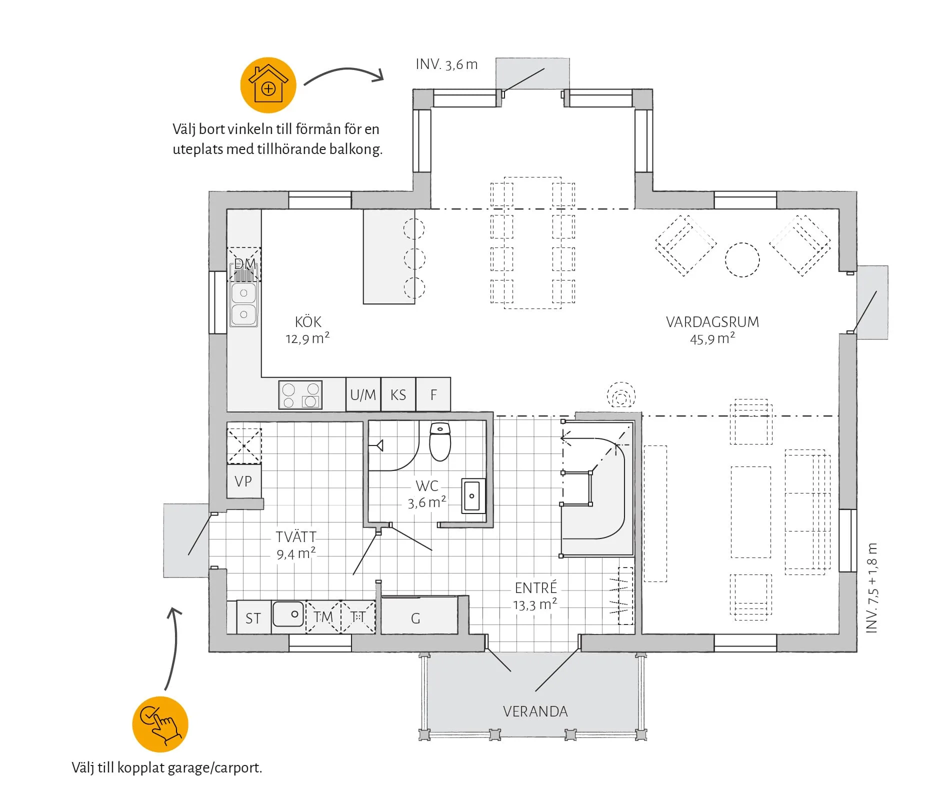 Stjarnhem planritning - Industriell