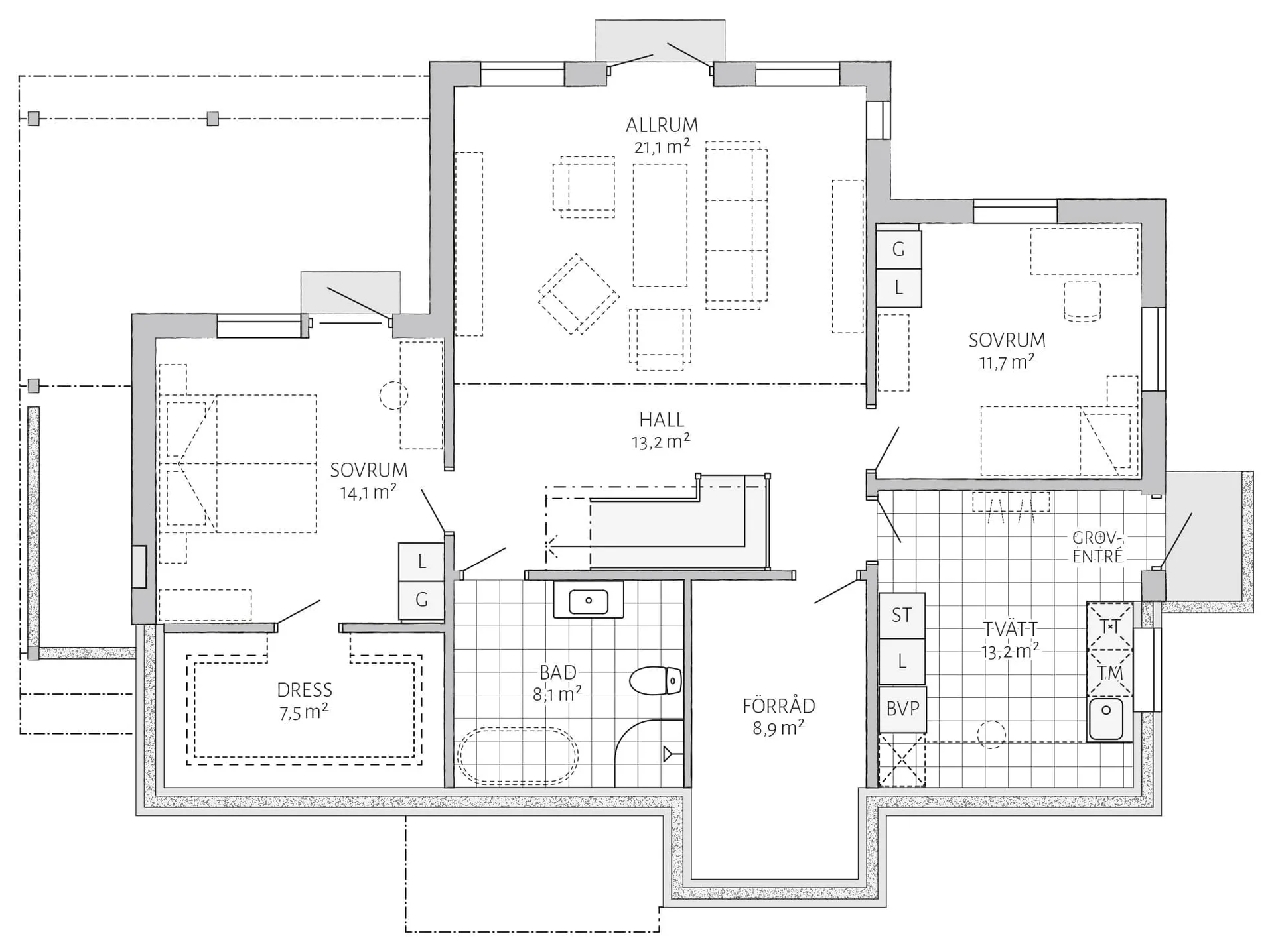 Sundvik planritning 4
