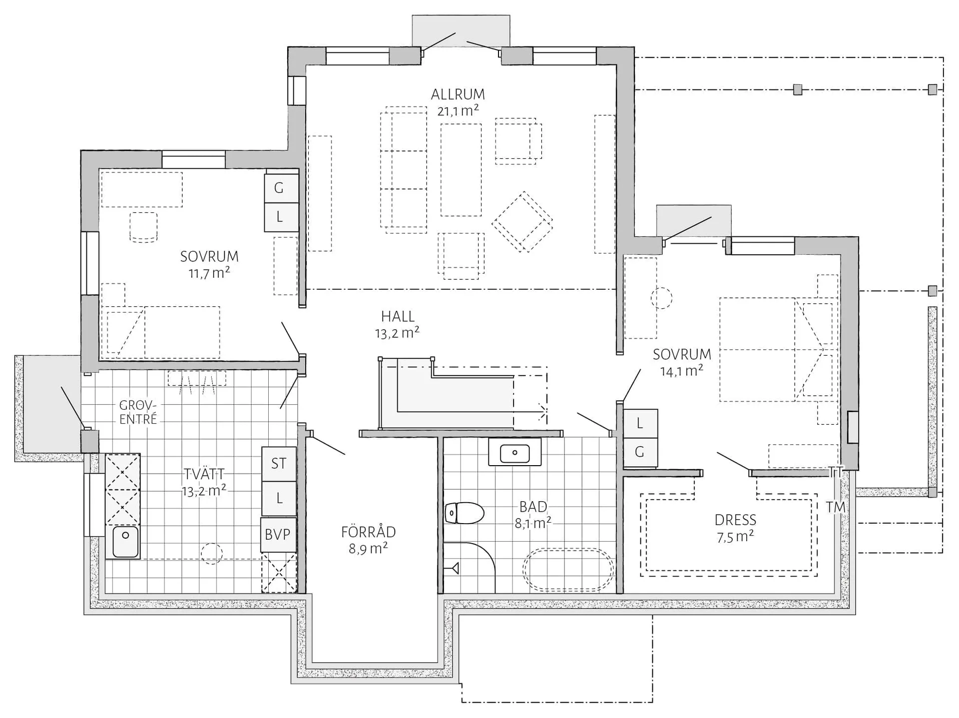 Sundvik planritning 1