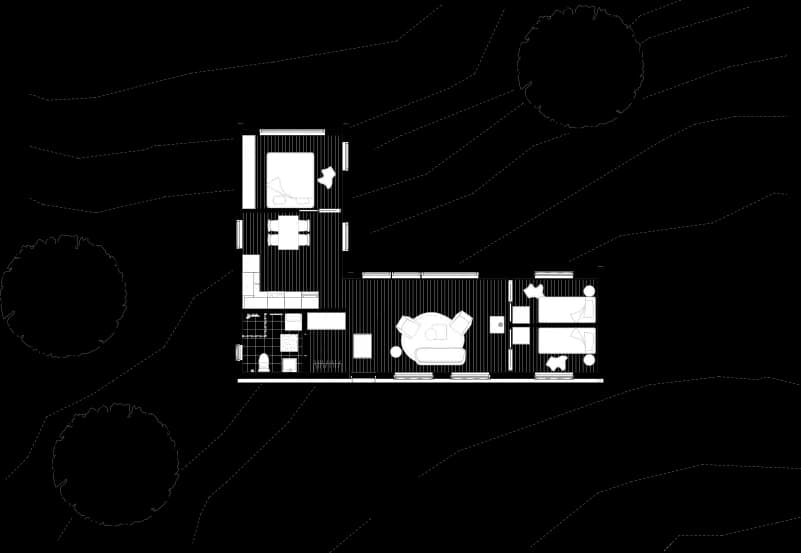 Modulhus E68 vinkel - 68 kvm planritning 2