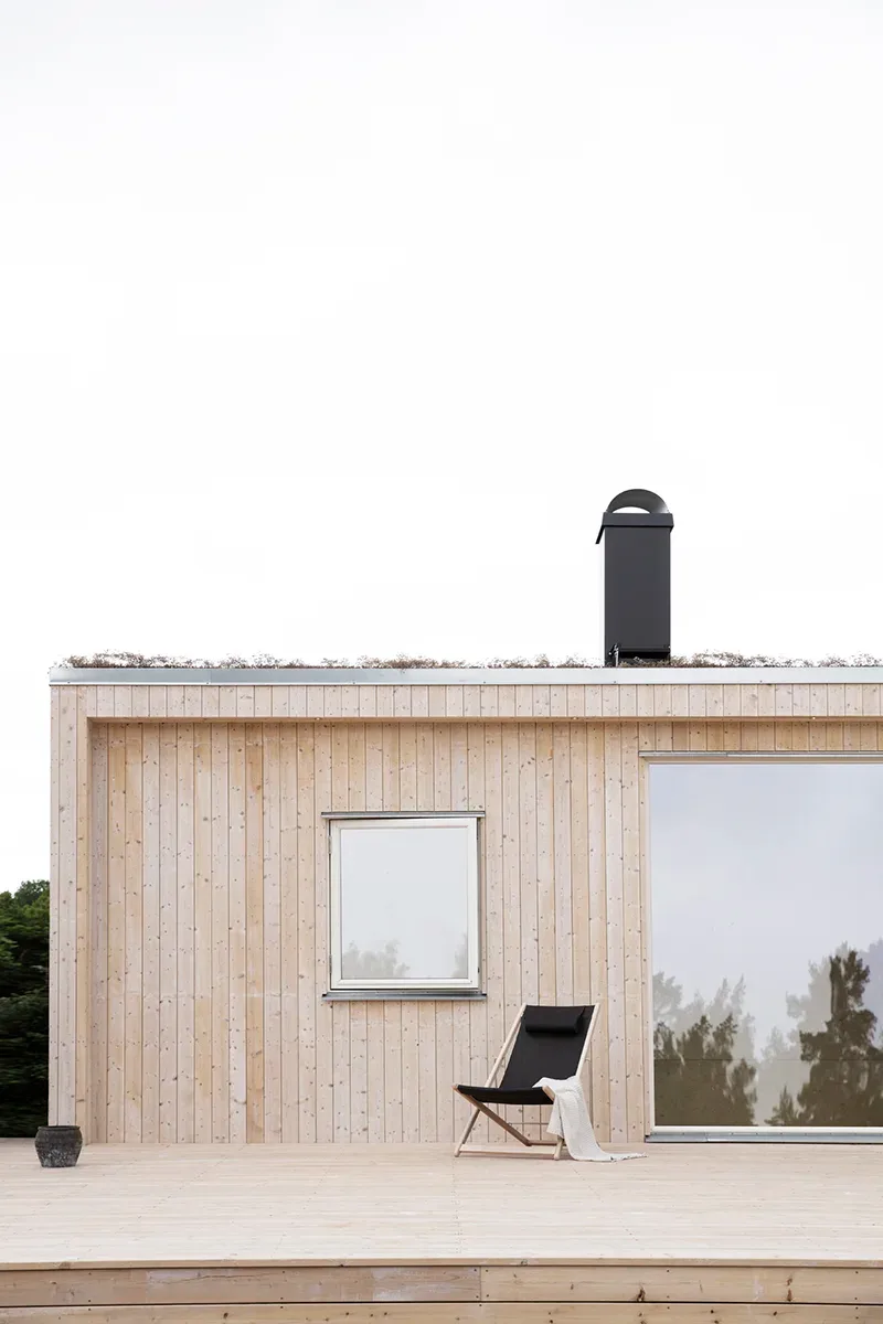 Modulhus E68 vinkel - 68 kvm