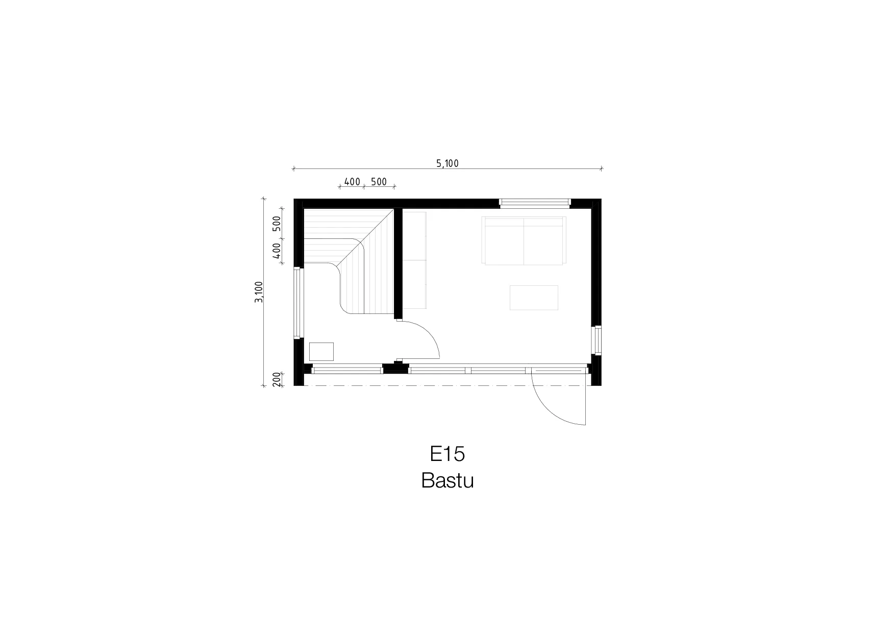 Om Friggebod P15 planritning 3