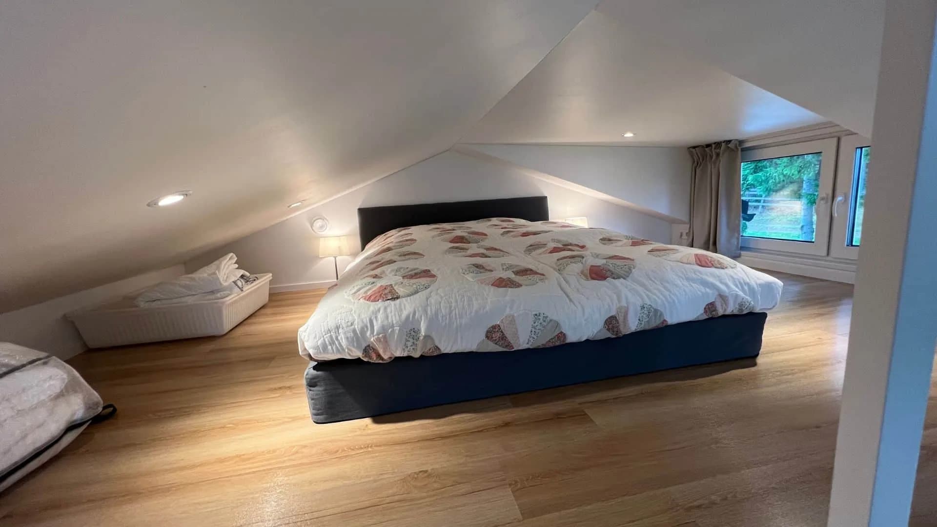 Loft attefallshus
