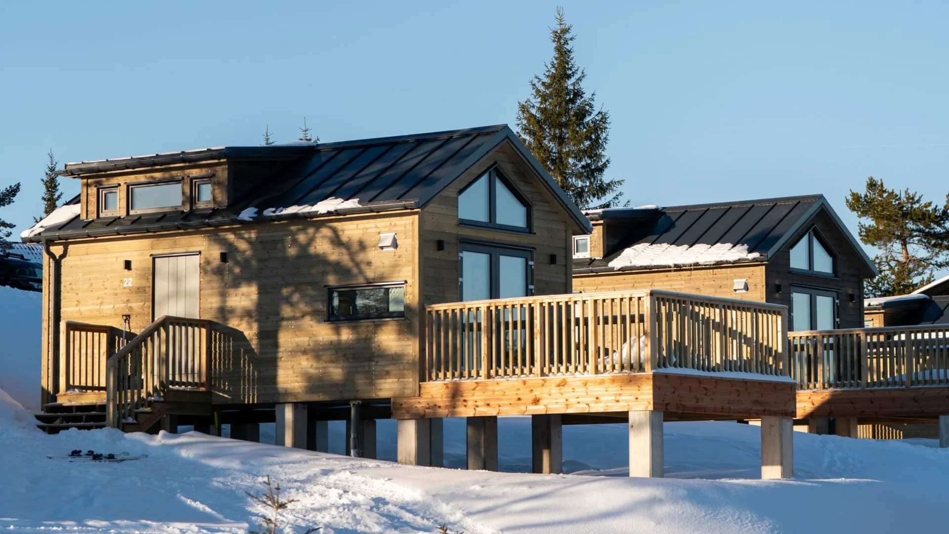 Fjällstugor från Extrahuset