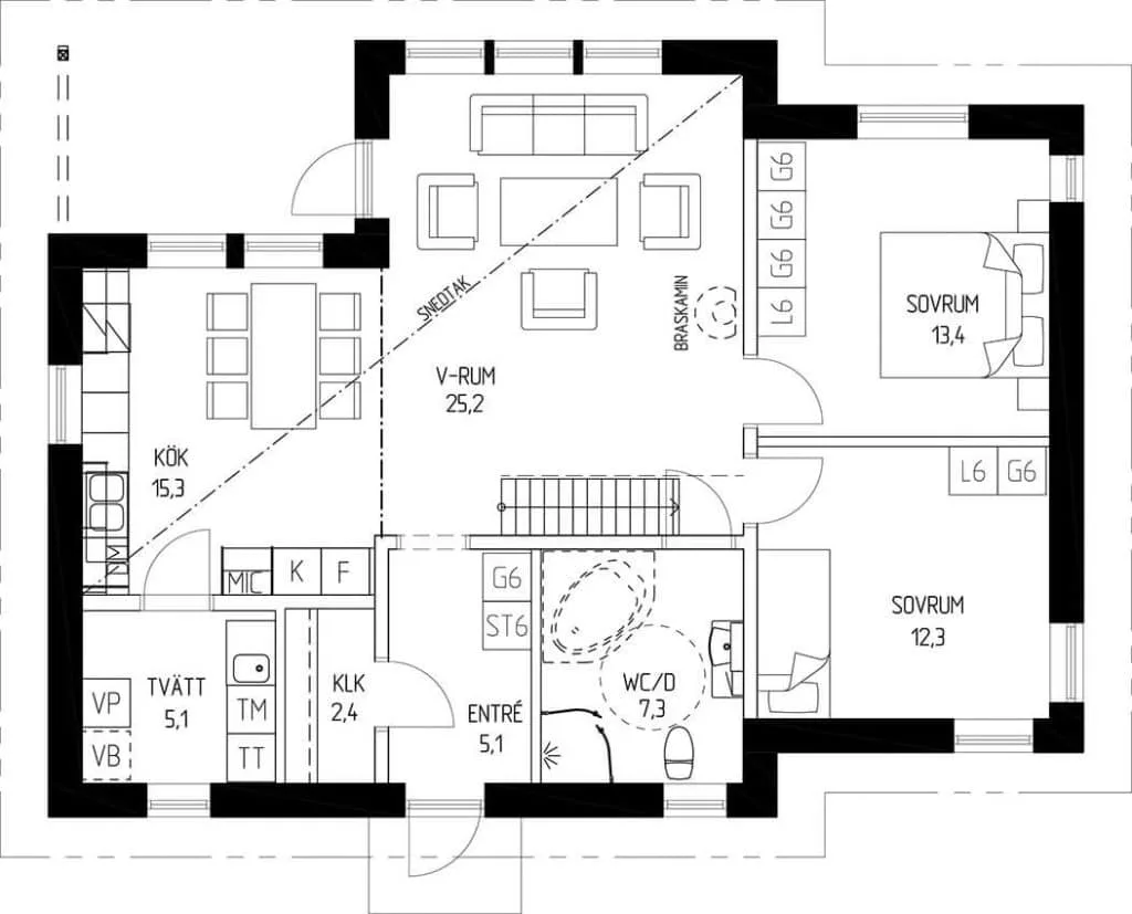 Ingarö planritning 2