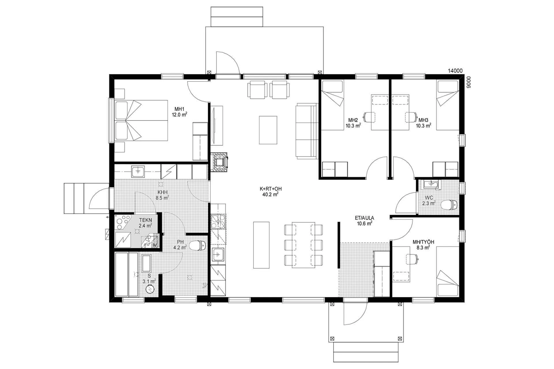 Hohde 126 planritning 1