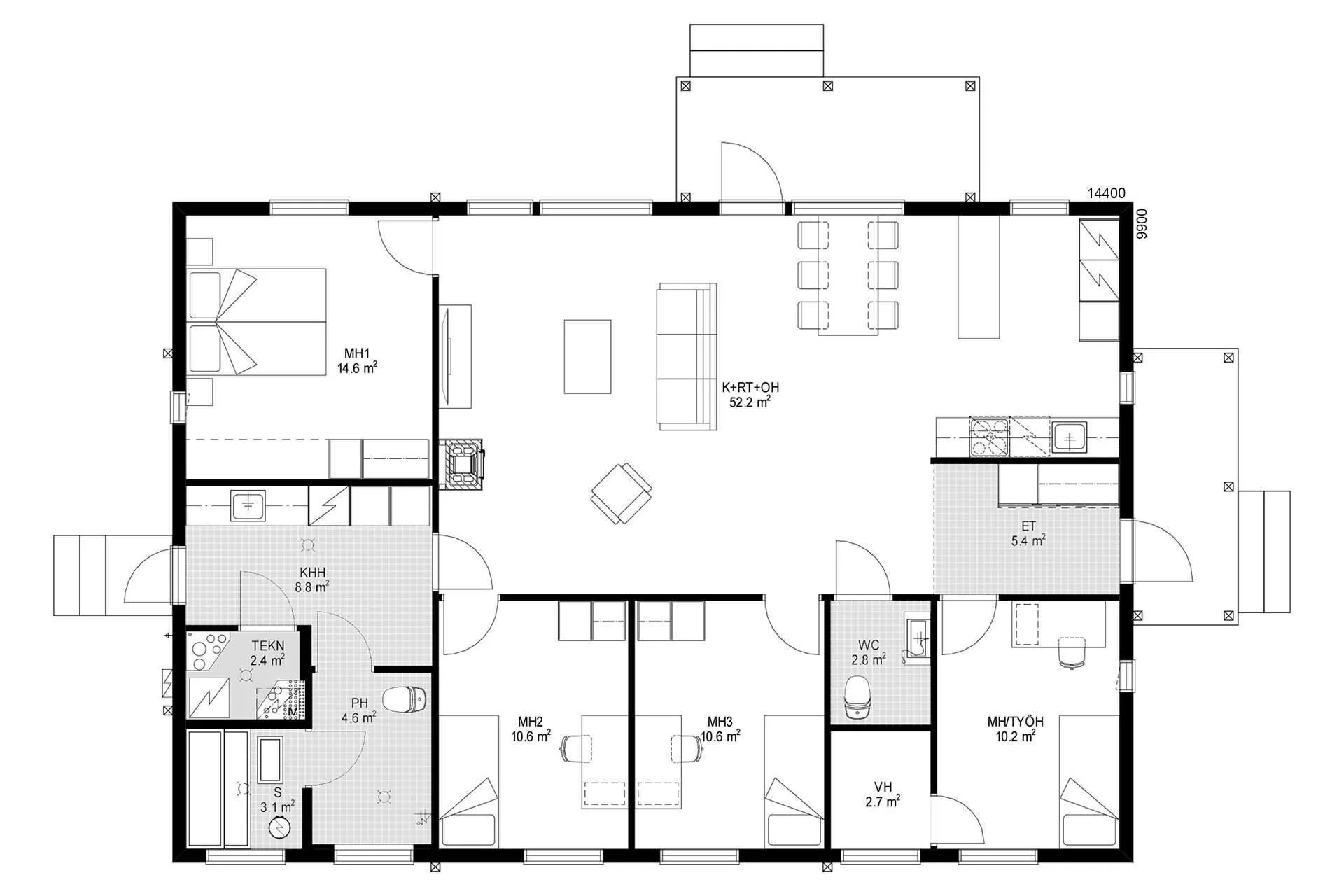 Hohde 143 planritning 1