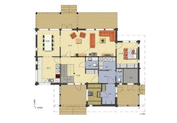 Linda 209 planritning 1