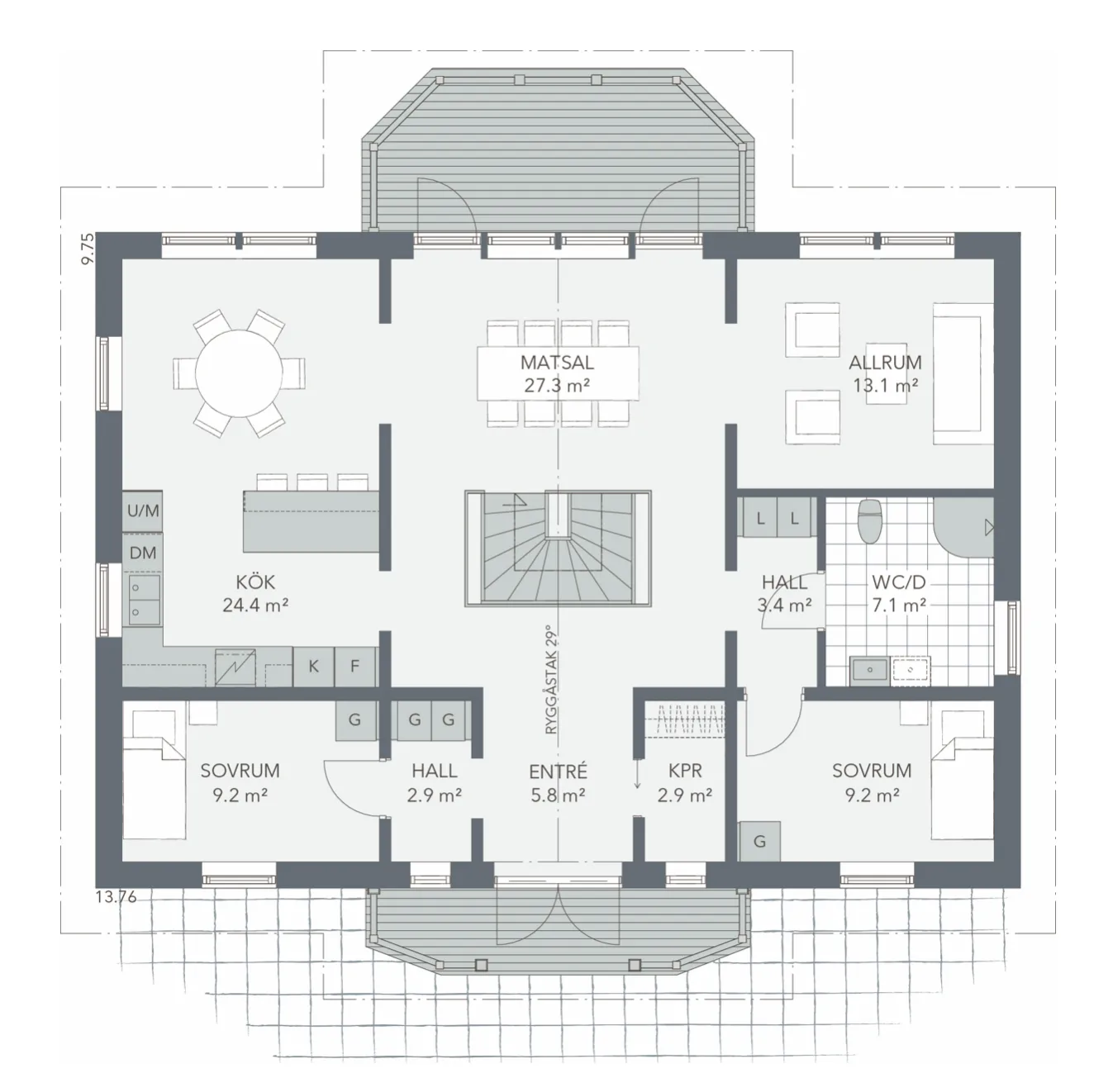 Berguven entreplan webb