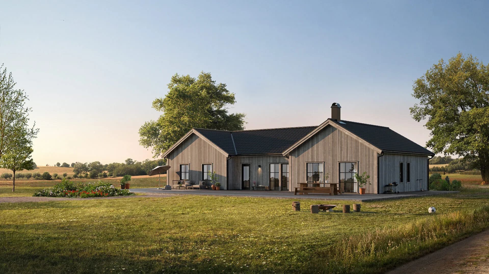 Familjär 142 ladhus