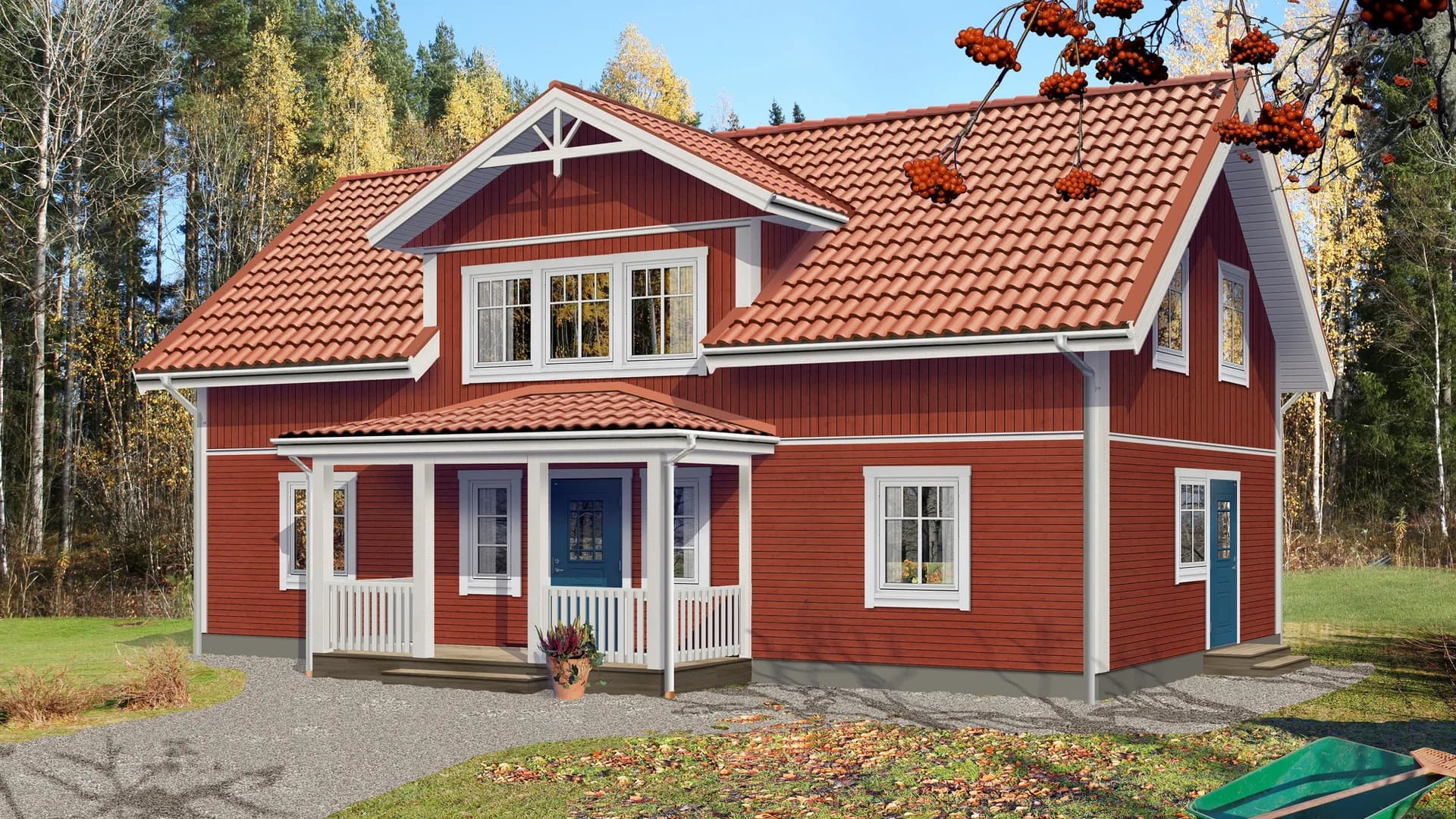 Ekoln Falurött hus