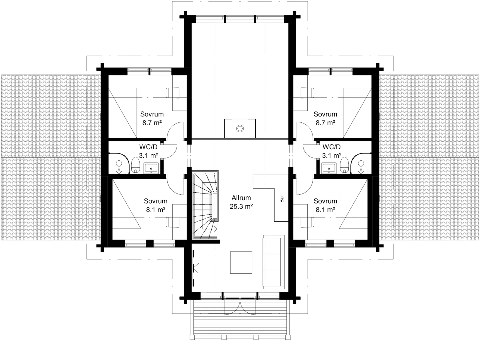 Jaktgården planritning 2