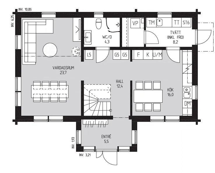 Rättviken planritning 1