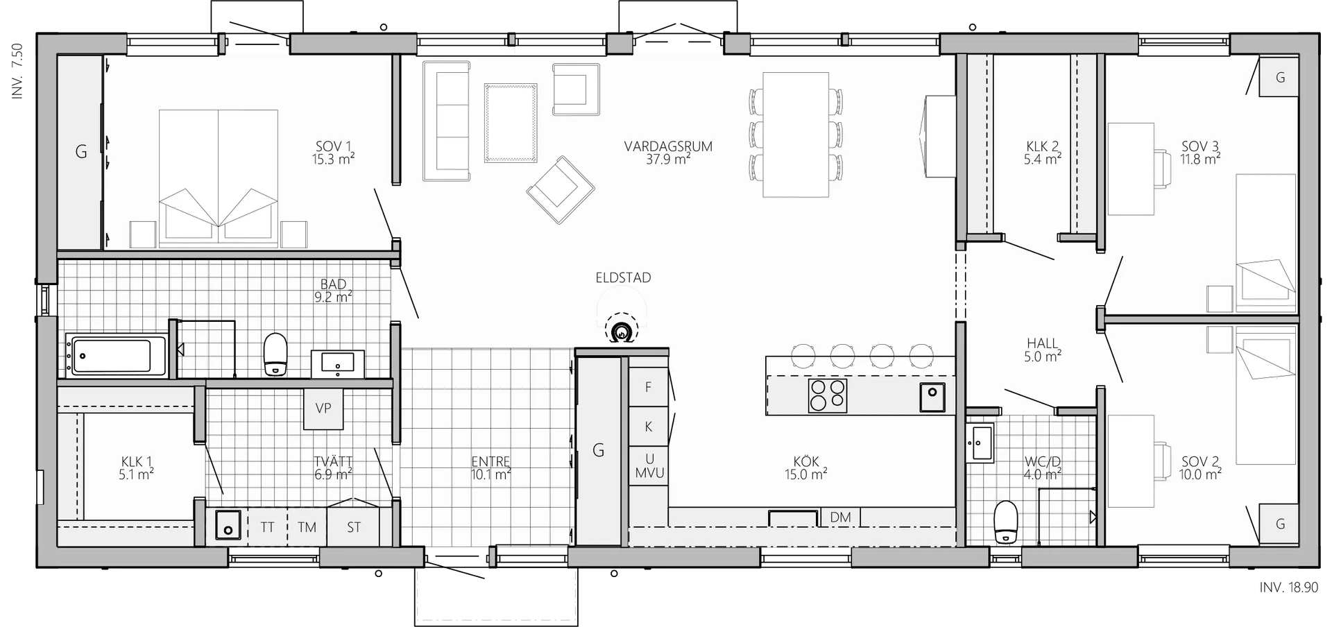 Djurås planritning 1