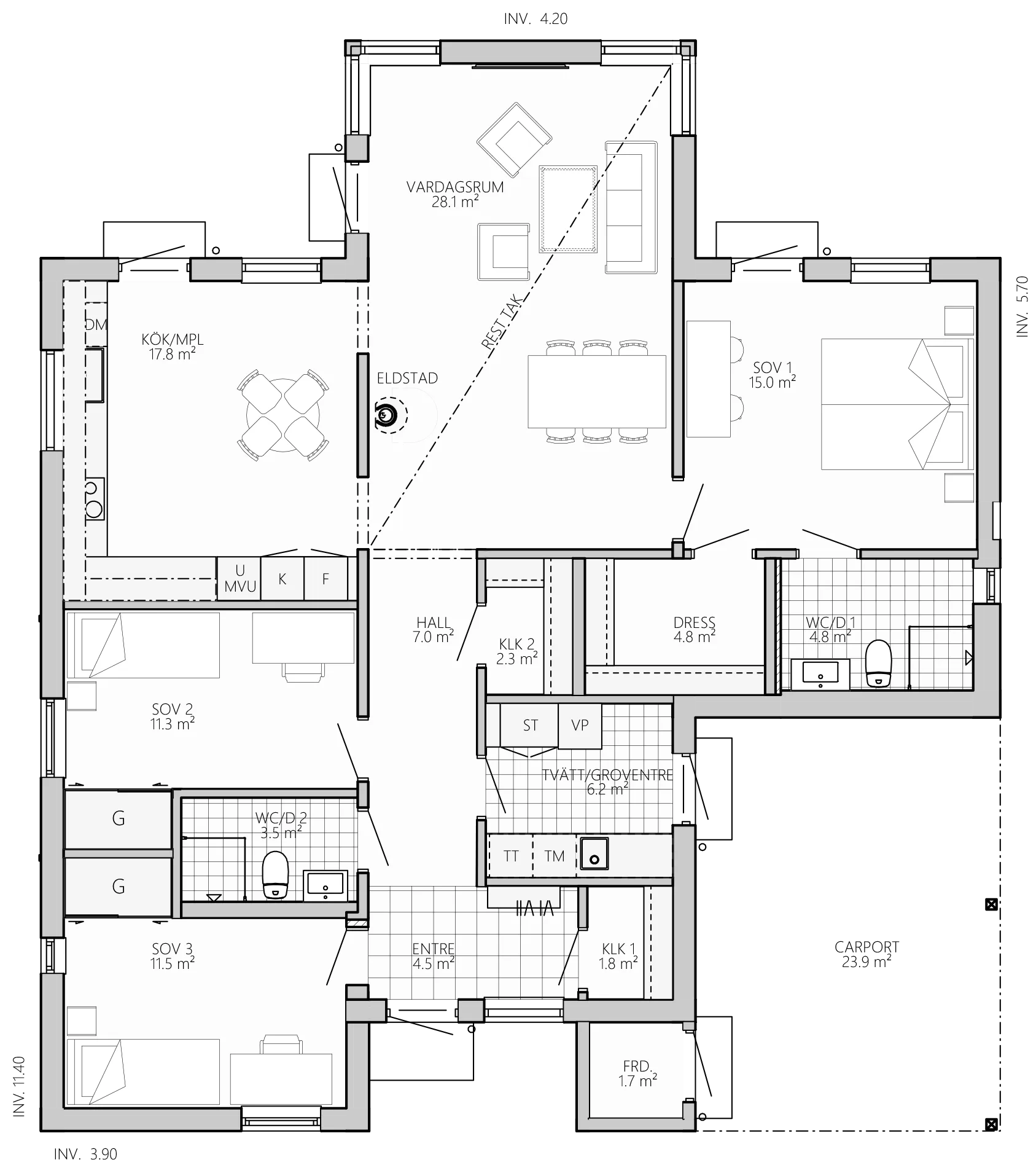 Lindås planritning 1