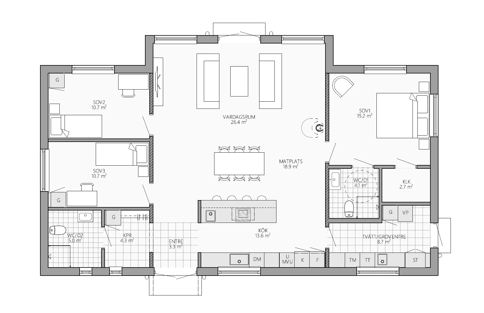 Lundby planritning 1
