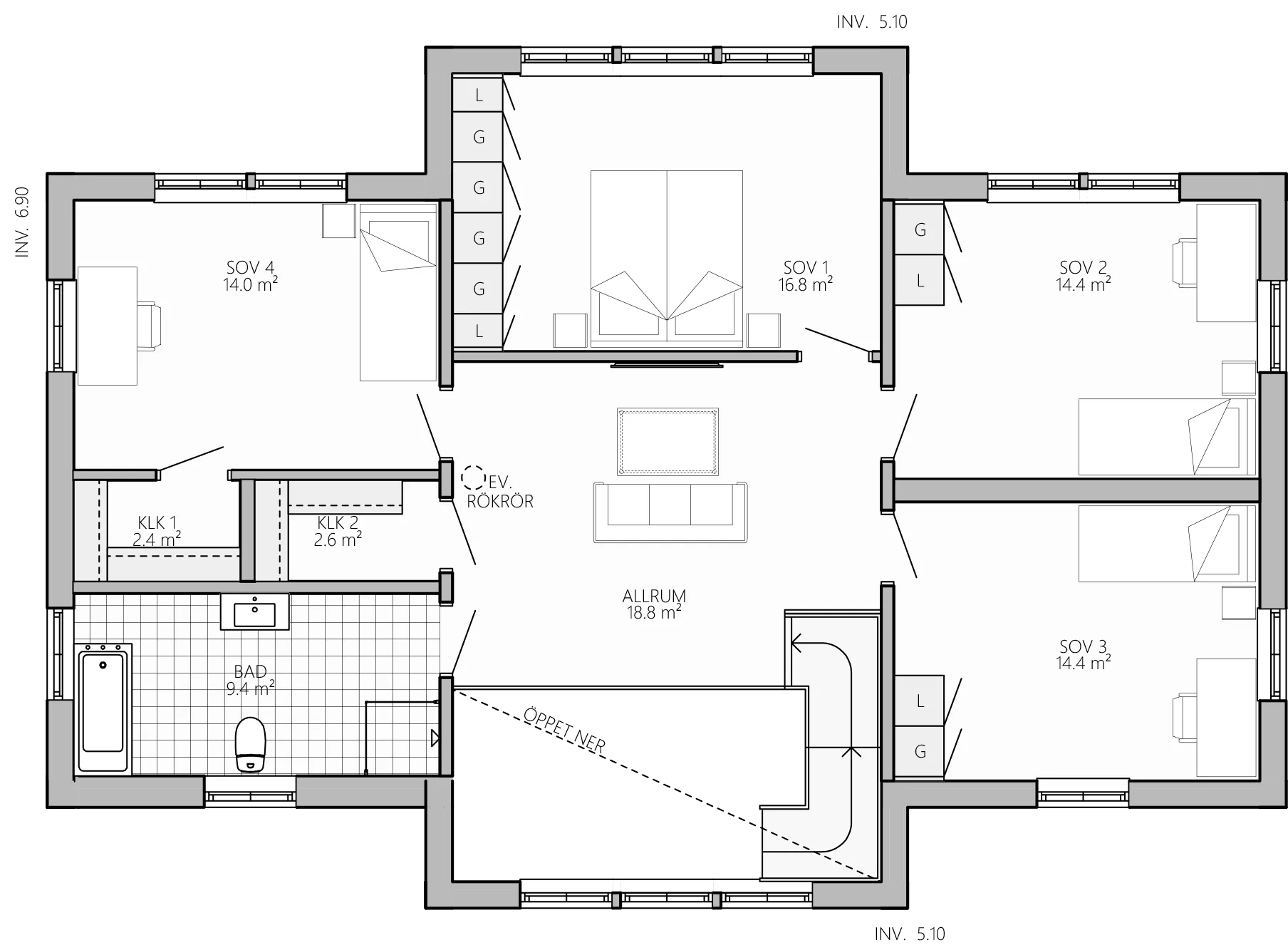 Riddersholm planritning 1