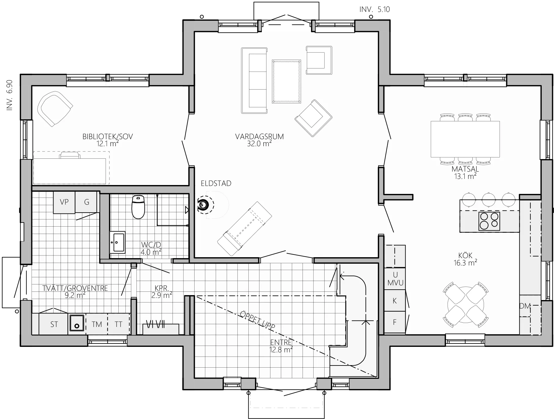 Riddersholm planritning 2
