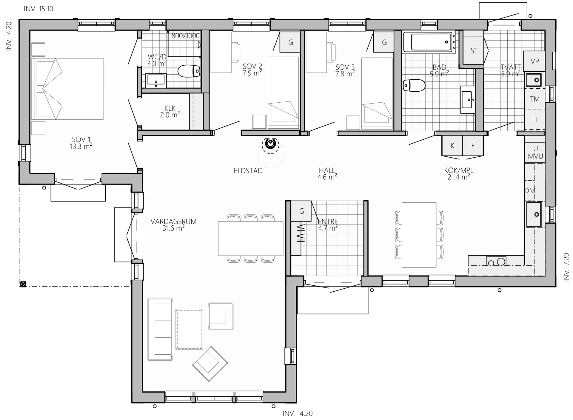 Sandhem planritning 1
