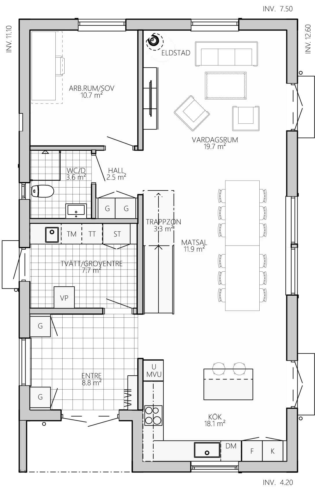 Vassholm planritning 1
