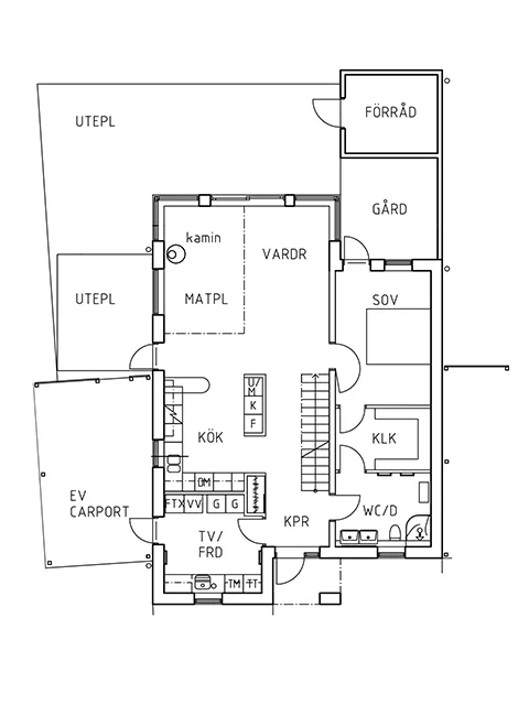 Villa Selma planritning