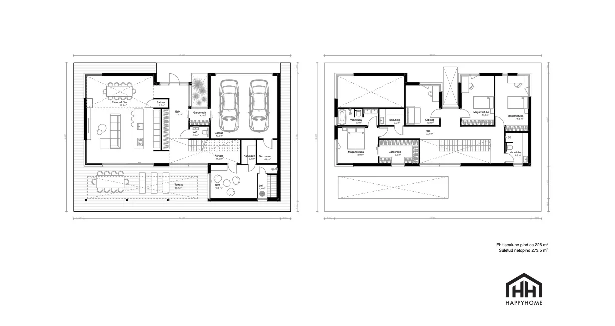 Danmark XL planritning