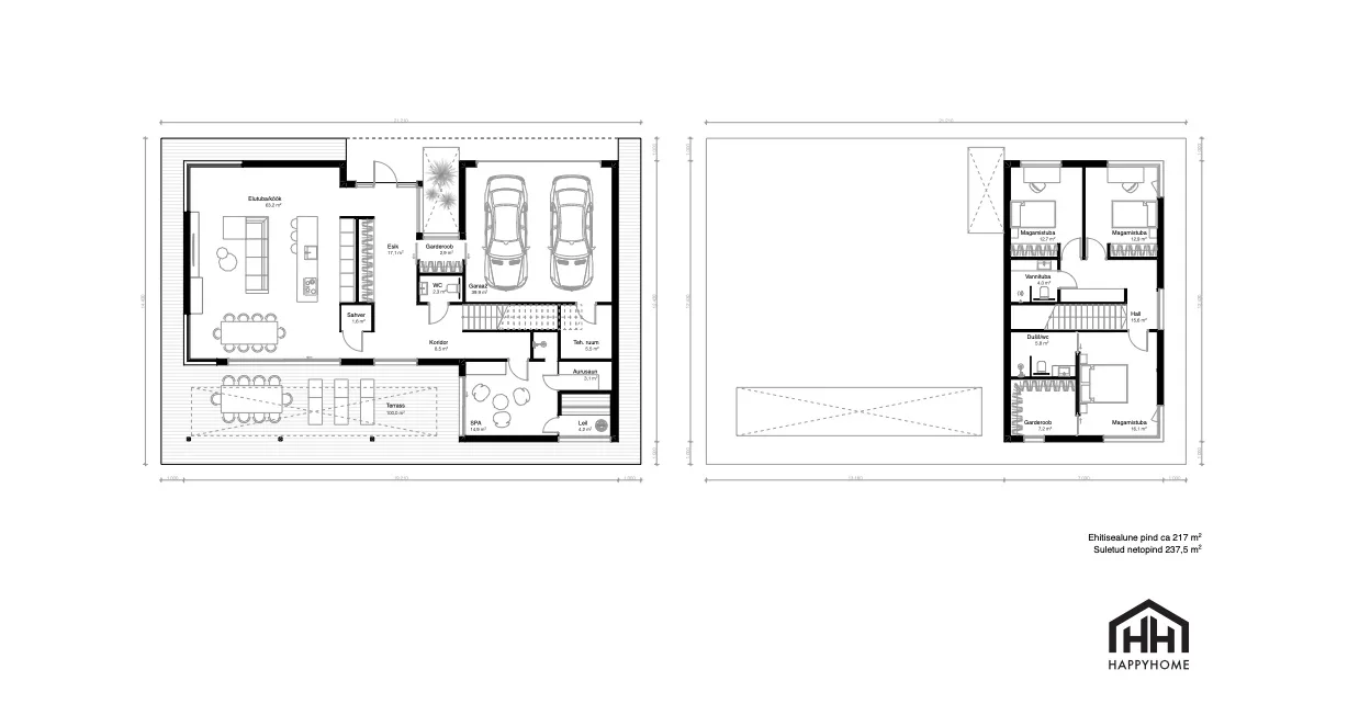 Danmark XL planritning