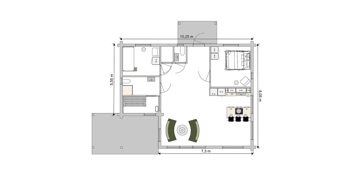 Ingarö - Huvudplan