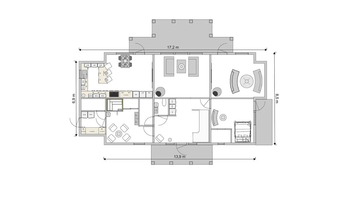 Lidingö - Bottenplan