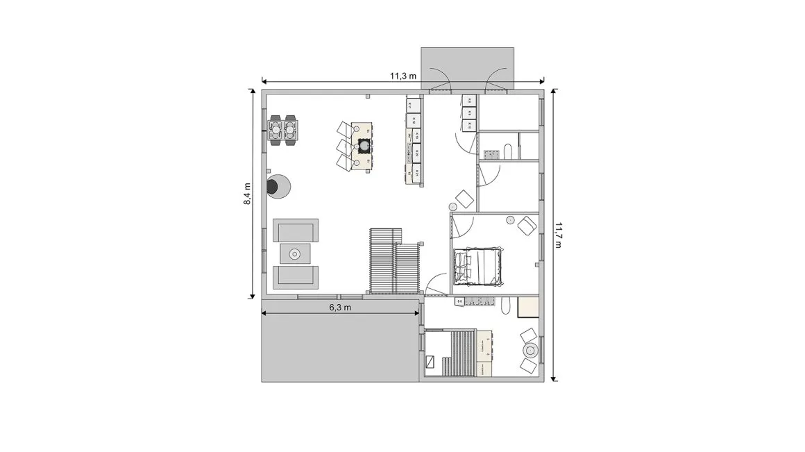 Linden - Bottenplan