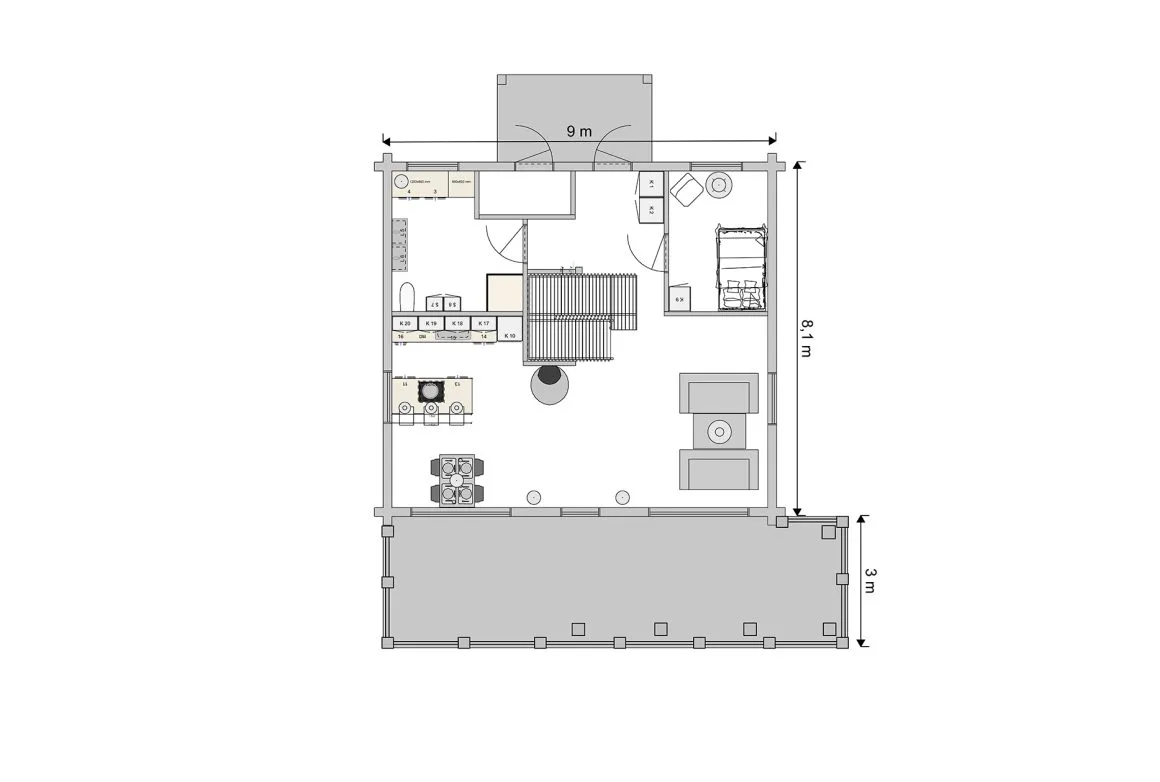 Sälen - Bottenplan