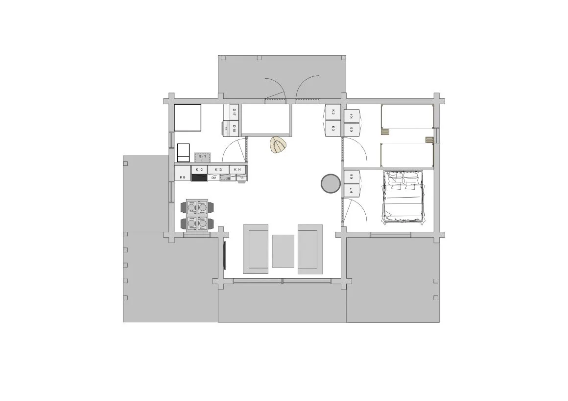Vemdalen - 1-Plan