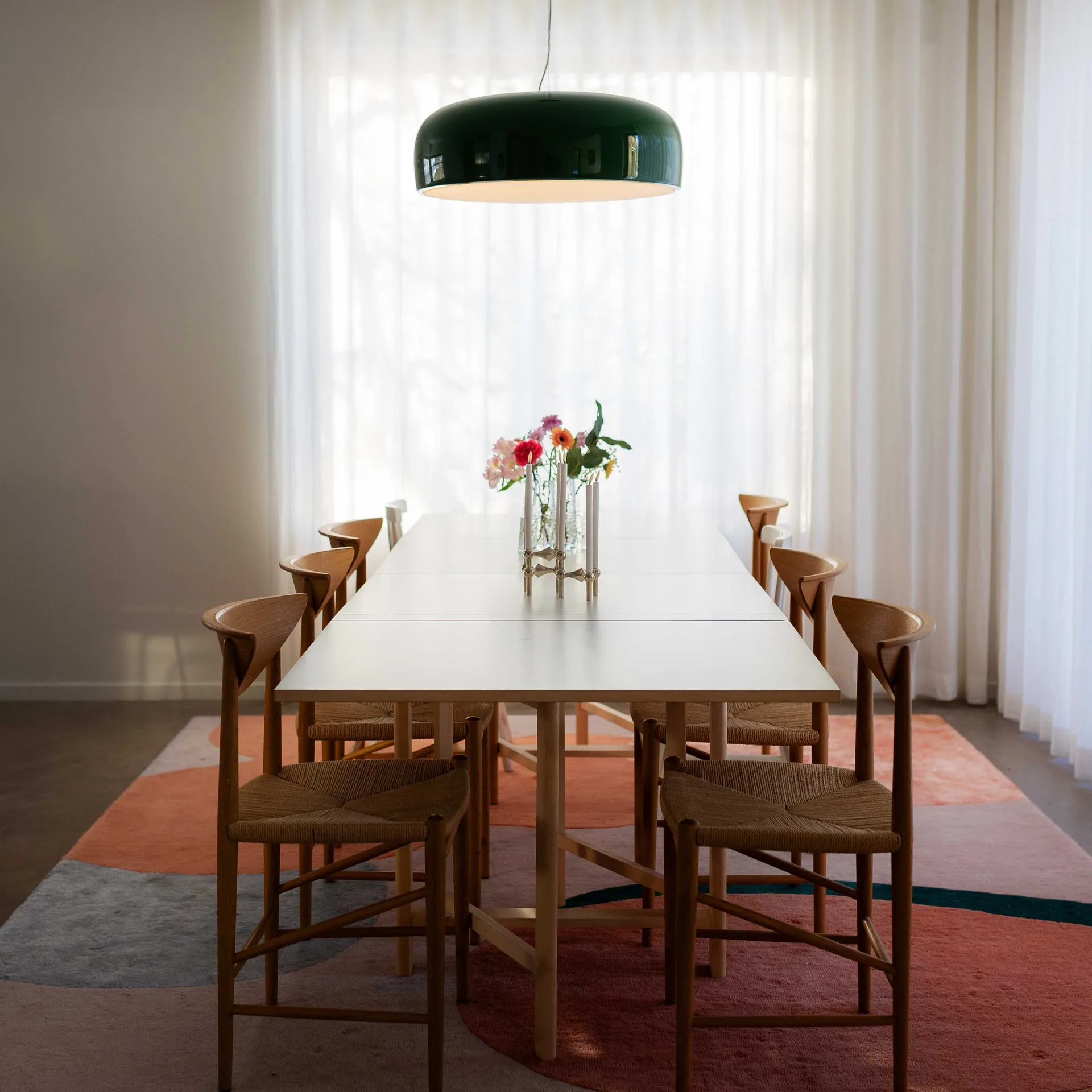 Matplats i arkitektritat hus