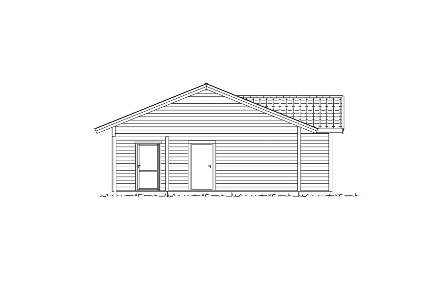 Gavelfasad (klicka för förstoring)