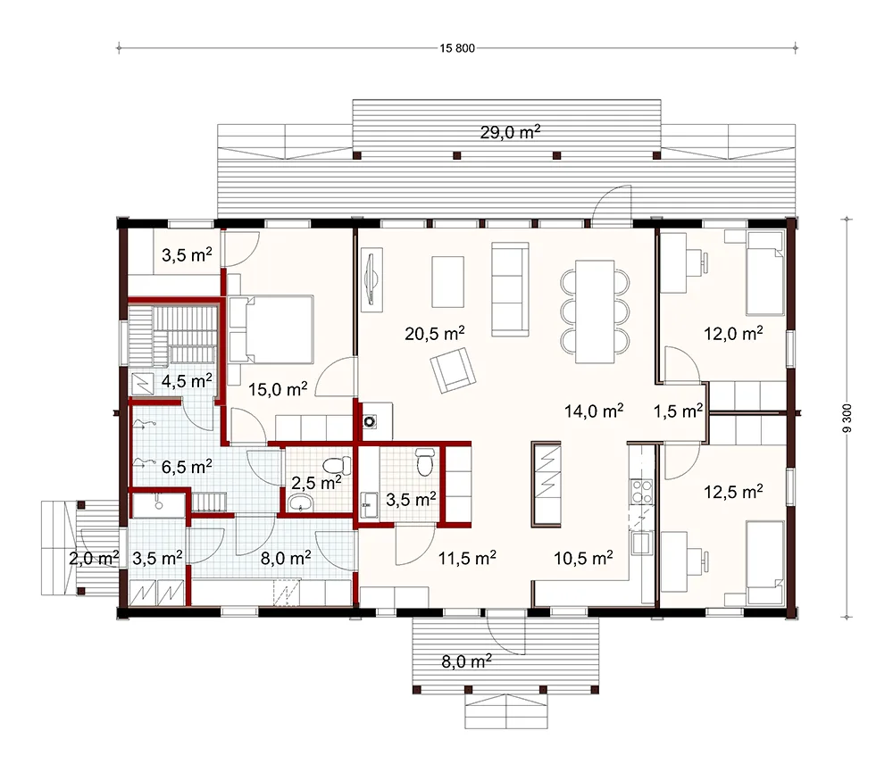Kunnas 1-storey