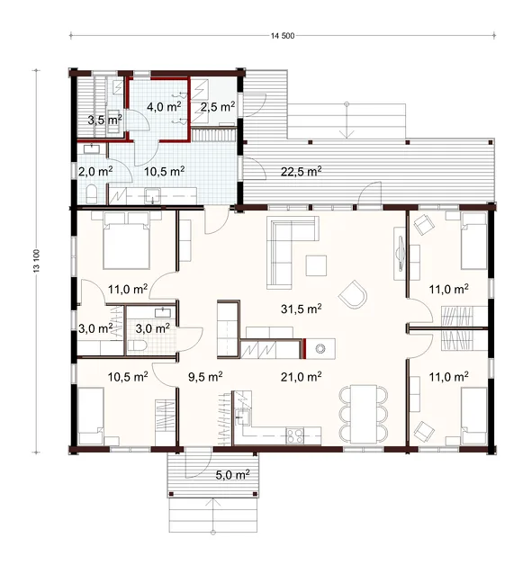 Tähkä planritning 1
