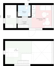 Klassisk Panorama KH3 planritning