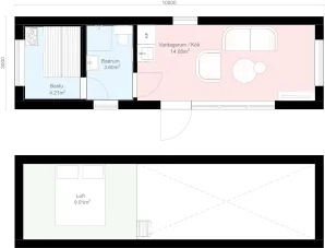 Klassisk Panorama KP1 planritning