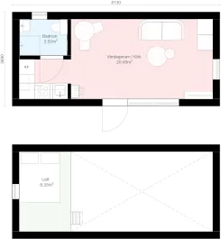 Mansard Panorama MP2 planritning