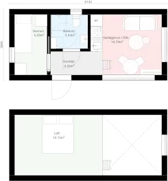 Mansard Panorama MP2 planritning