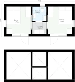 Mansard Panorama MP2 planritning