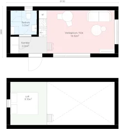 Mansard Panorama MP2 planritning