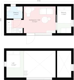 Pulpet Panorama PP2 planritning