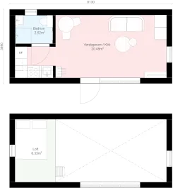 Pulpet Panorama PP2 planritning