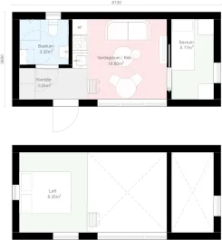 Pulpet Panorama PP2 planritning