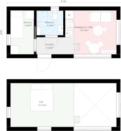 Pulpet Panorama PP2 planritning