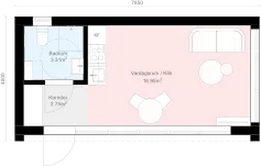 Rak RL1 planritning