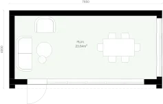 Rak RL1 planritning