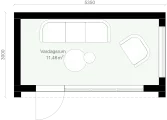 Rak R1 planritning