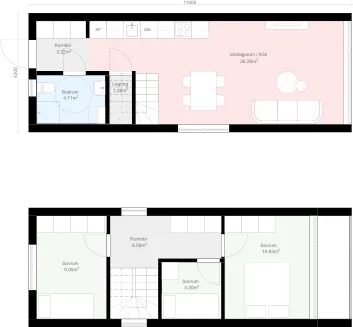 Klassisk V2.90 planritning